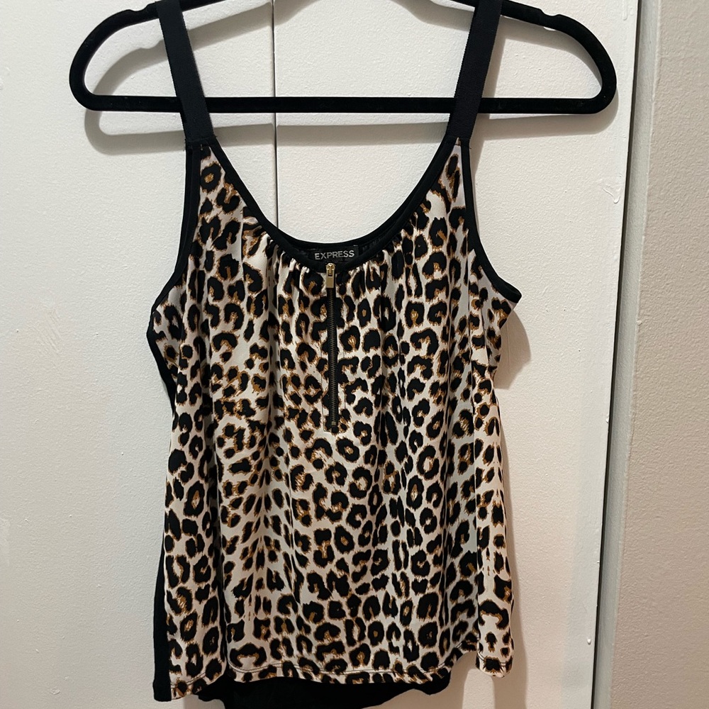 Espress Cheetah Print tank top S